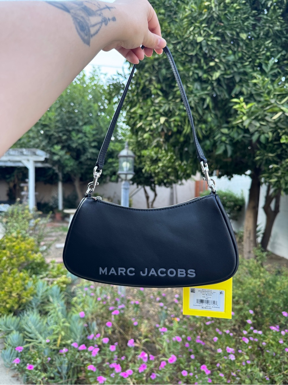 Marc Jacobs Star Charm Black Shoulder Bag NWT